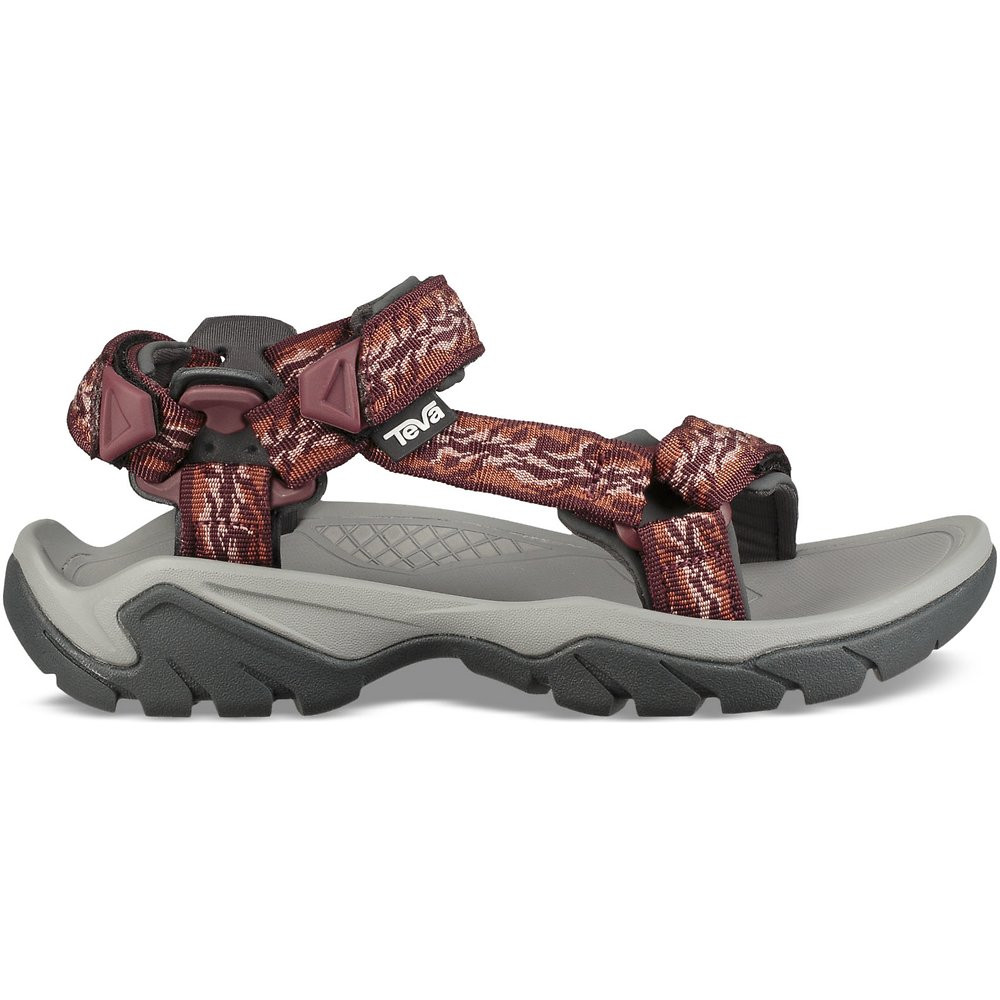 Sandale Teva Terra Fi 5 Universal Women Rosu - Manzanita Mango - imagine 6